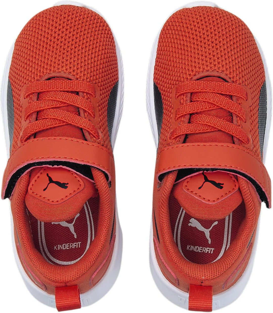 Puma Unisex Kinder Flyer Runner V Inf Sneaker 27 EU Warm Earth Puma Black, 27 EU Warm Earth Puma Bla