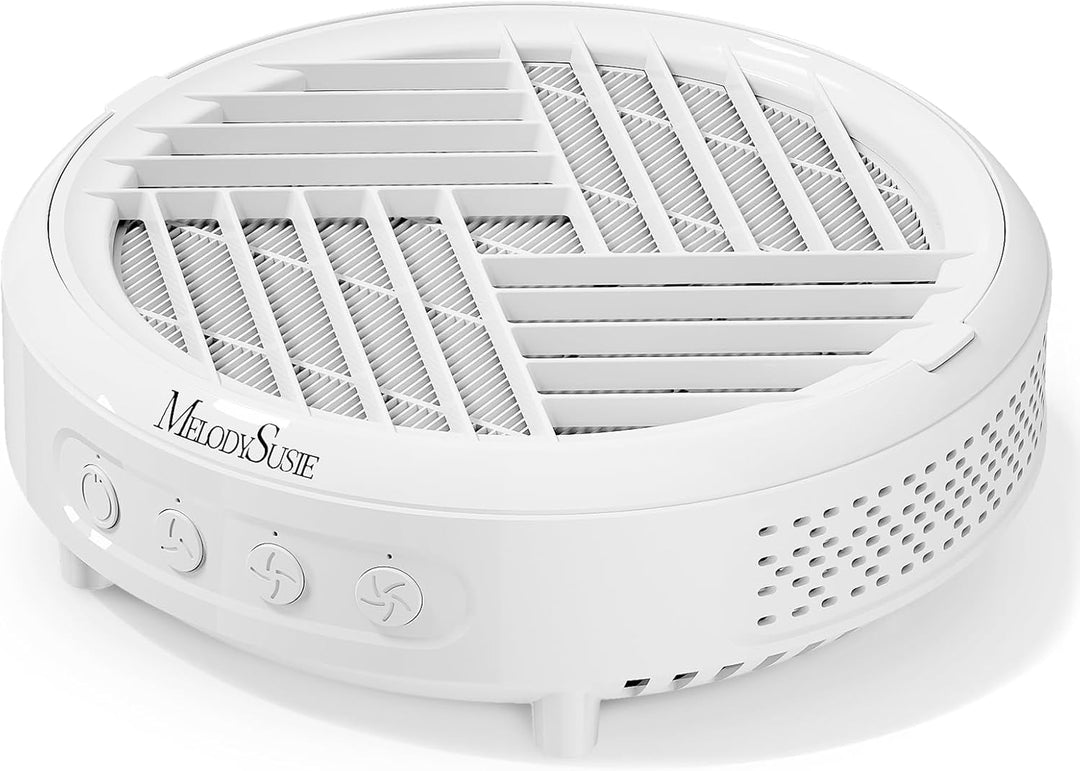 MelodySusie Staubabsaugung für Nägel, HPro Kompaktes Vakuum Professionell Nagelstaubsauger mit Filte