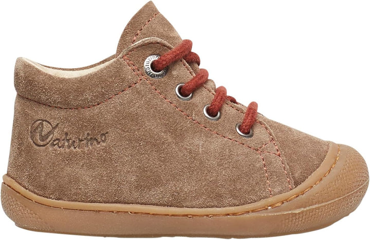 Naturino Mädchen Cocoon Krippenschuh 25 EU Braun, 25 EU Braun