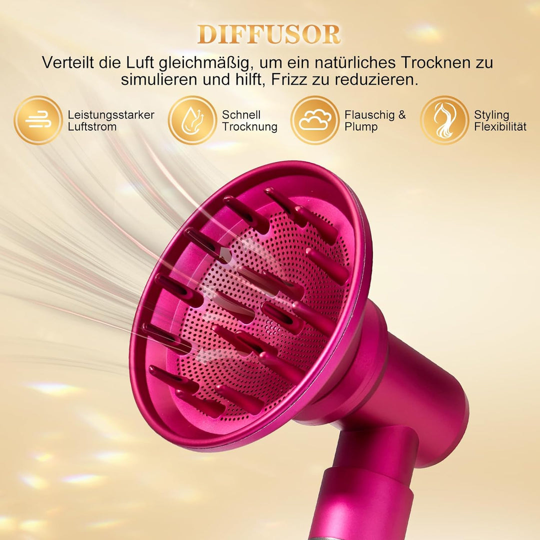 Diffusor und Adapter für Dyson Airwrap Styler HS01 HS03 HS05, Haarstyler Diffusor Föhn Aufsatz, für