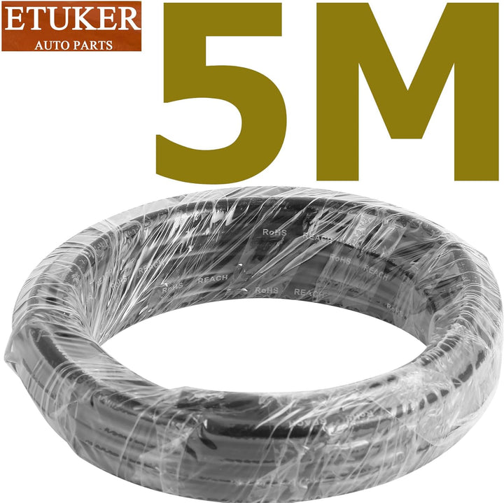 Fahrzeugkabel 7 adrig 5M Kabel Anhänger 7 polig Camping Fahrzeugleitung Kabelquerschnitt 7X 0,5mm² A
