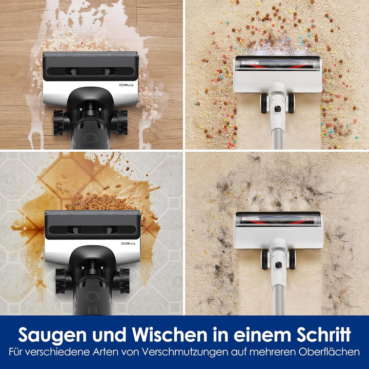 Tineco Floor ONE Switch S7 Nass Trockensauger, Saugwischer 40min, Staubsauger 65min, 70℃ Flashdry, B