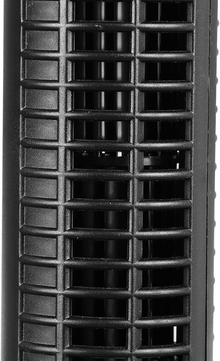Flügelloser Turmventilator, Tragbarer USB-Tischventilator, ABS Schwarz