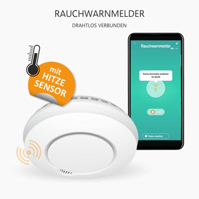 ELRO Connects SF500S Rauchmelder Kit - Komplettes Set K2 Connector + 3X Funk Rauchmelder Kit - Warnt