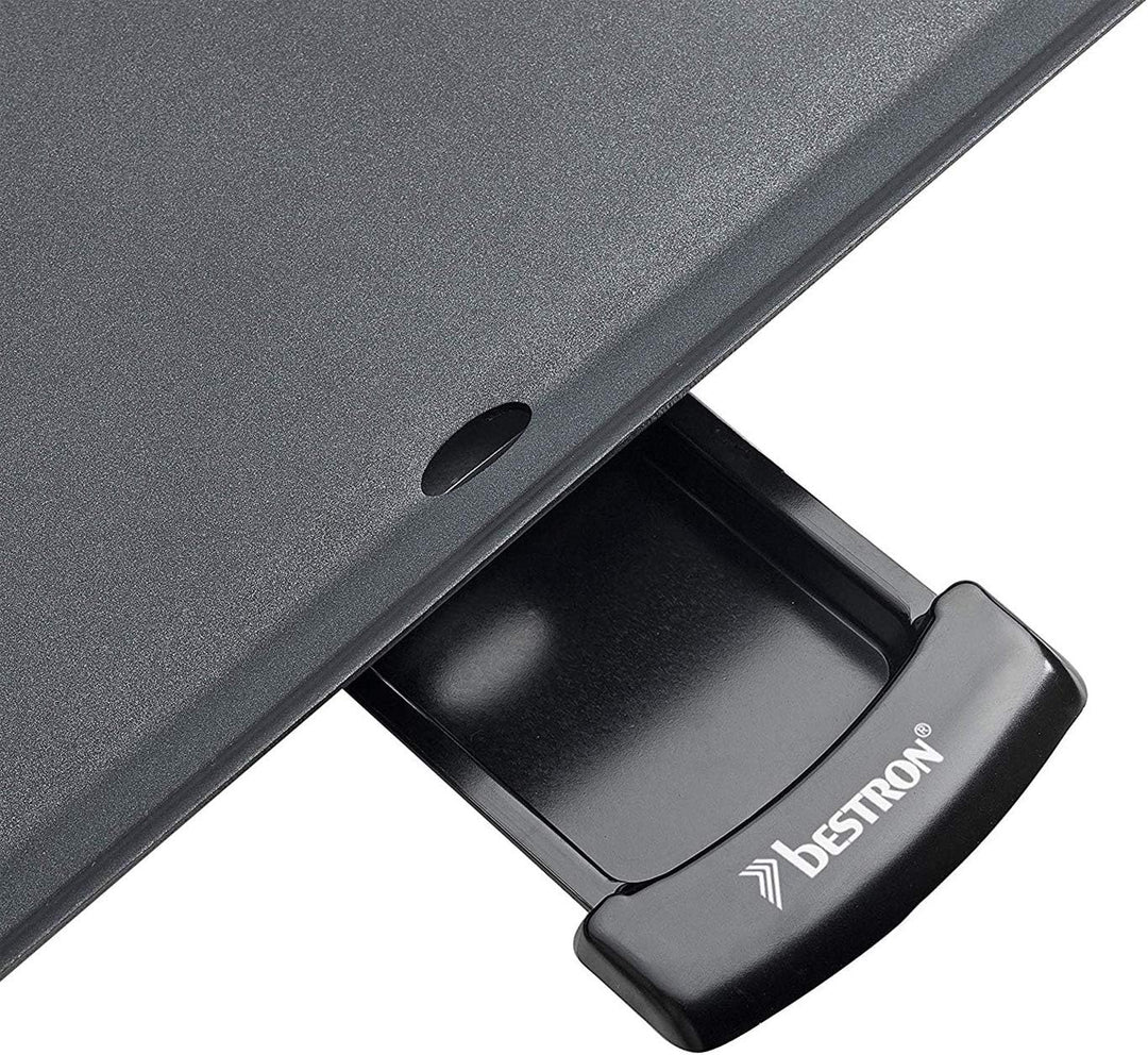 Bestron elektrischer Tischgrill, XL Plancha-/Teppanyaki-Grillplatte mit Antihaftbeschichtung, Grills