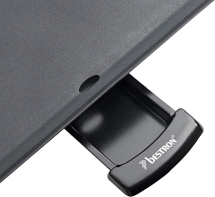 Bestron elektrischer Tischgrill, XL Plancha-/Teppanyaki-Grillplatte mit Antihaftbeschichtung, Grills