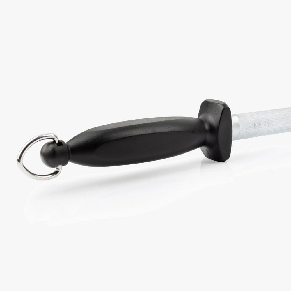 Arcos Serie Wetzstahl - Wetzstahl Kunststoffgriff - Körper Kohlenstoffstahl Chrom beschichtet 300 mm