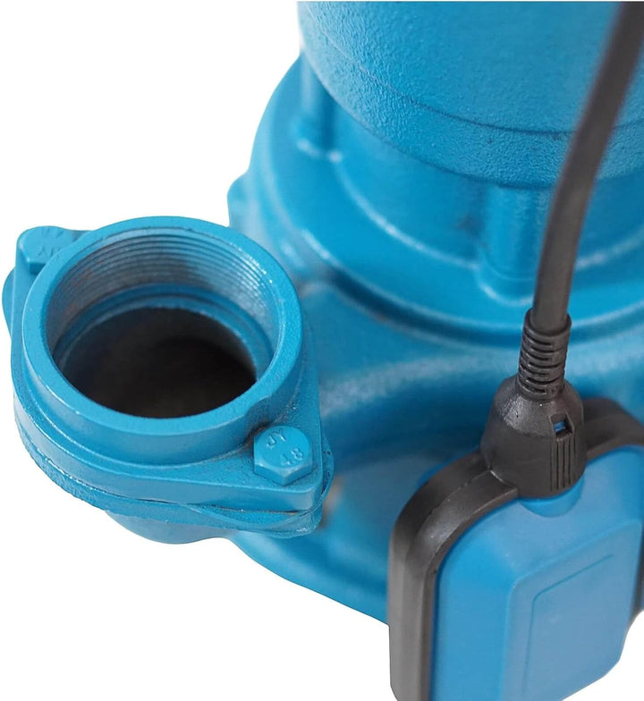 1500W WEISBACH PROFESSIONAL CTR Leistungsstarke Tauchpumpe Fäkalienpumpe Schmutzwasserpumpe mit Zerk