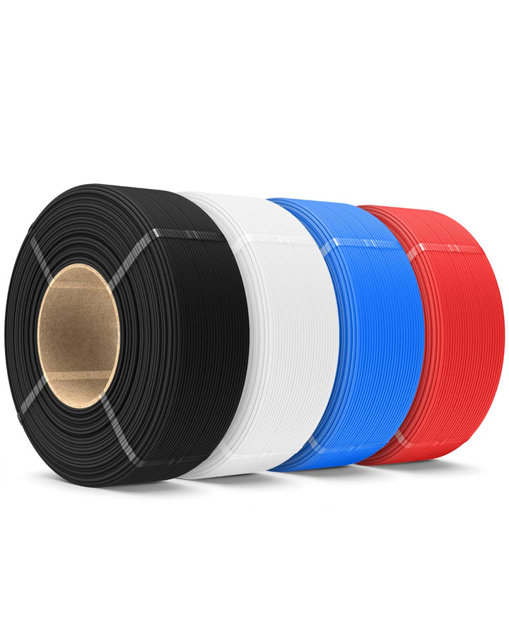 SUNLU PLA Matt Filament Refill 1.75mm 4KG, 3D Drucker Filament PLA Bündel, No-Spule Matte PLA Refill