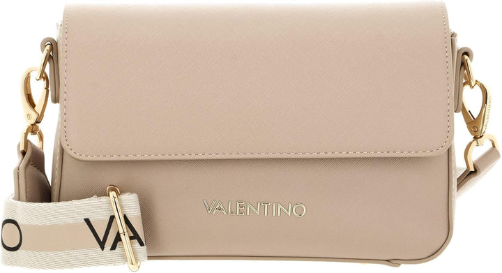 Valentino Damen Zero Re Umhängetasche, Beige