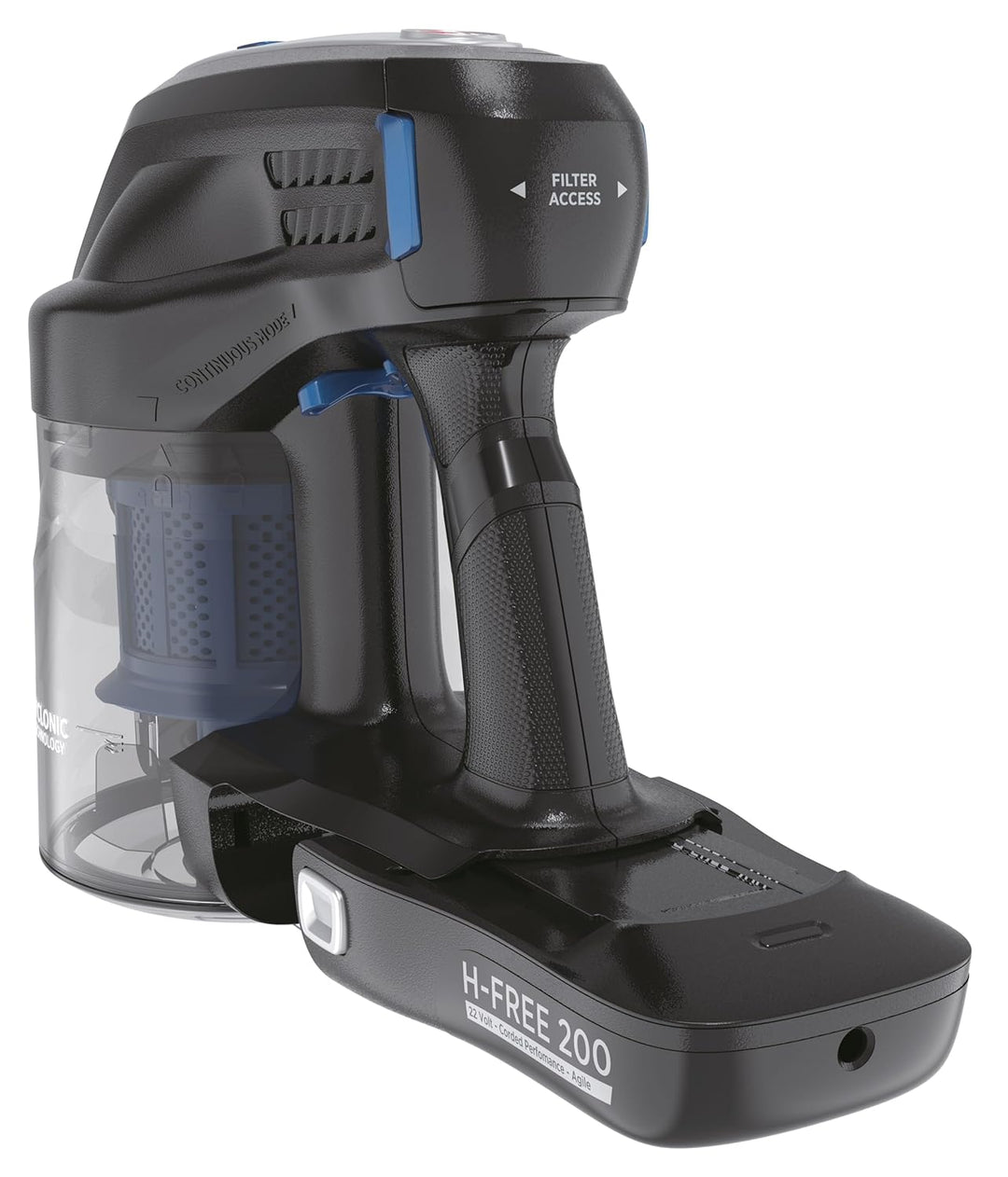 Hoover B021 Lithium-Batterie, wiederaufladbar, schwarz, Original Batterie, für Hoover H-Free 200 (*p