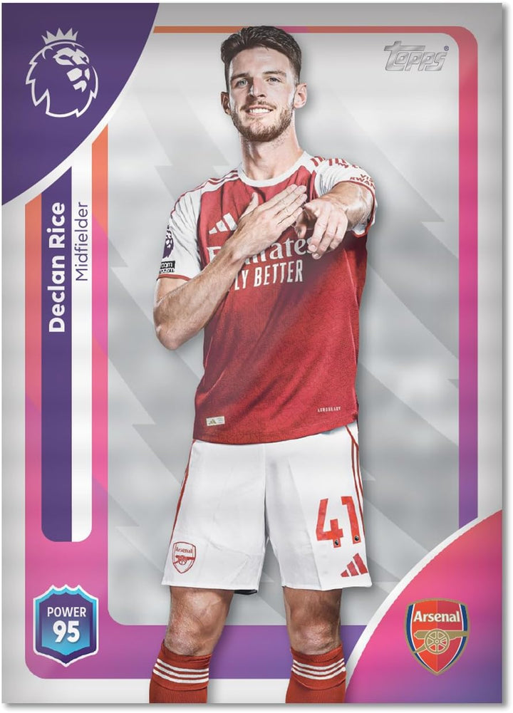 Topps Premier League 2026 - Debüt-Edition - Full Box - 28 Päckchen pro Box (280 Karten), 3 oder mehr