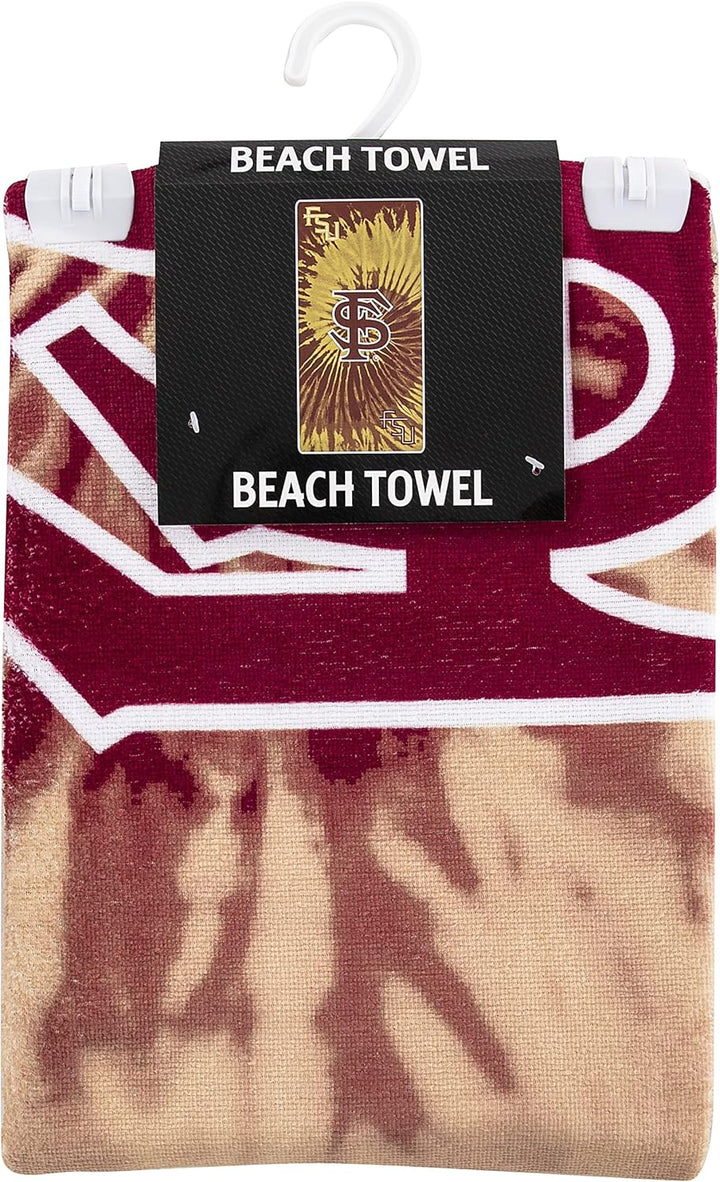 Northwest Unisex-Erwachsene Strandtuch Florida State Seminoles 30" x 60" Psychedelisch, Florida Stat