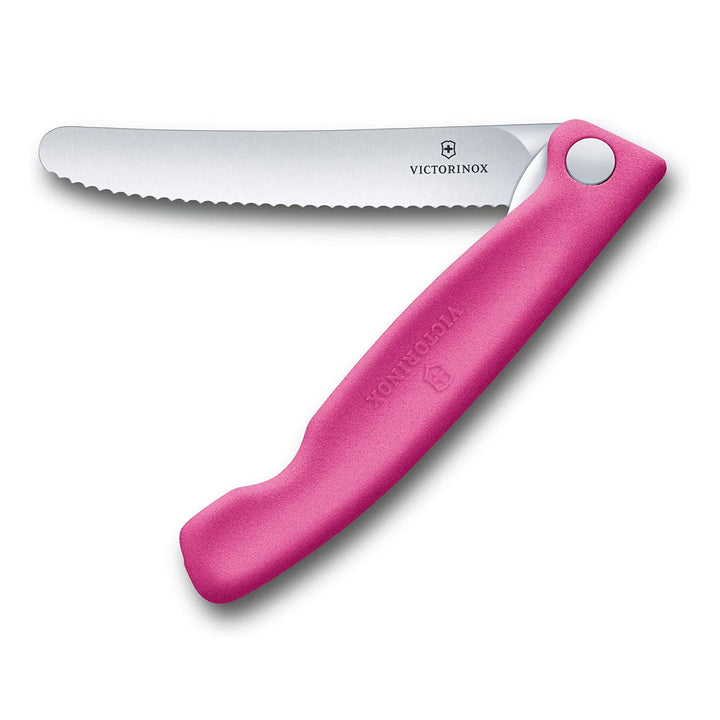 Victorinox, Swiss Classic, Profi Tomaten- und Tafelmesser, Extra Scharfe Klinge, Wellenschliff, 11 c