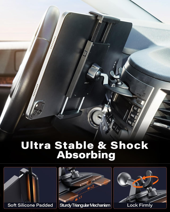 APPS2Car Universal Tablet CD-Slot Holder Mount Car Tablet-Autohalterung, 1. Generation
