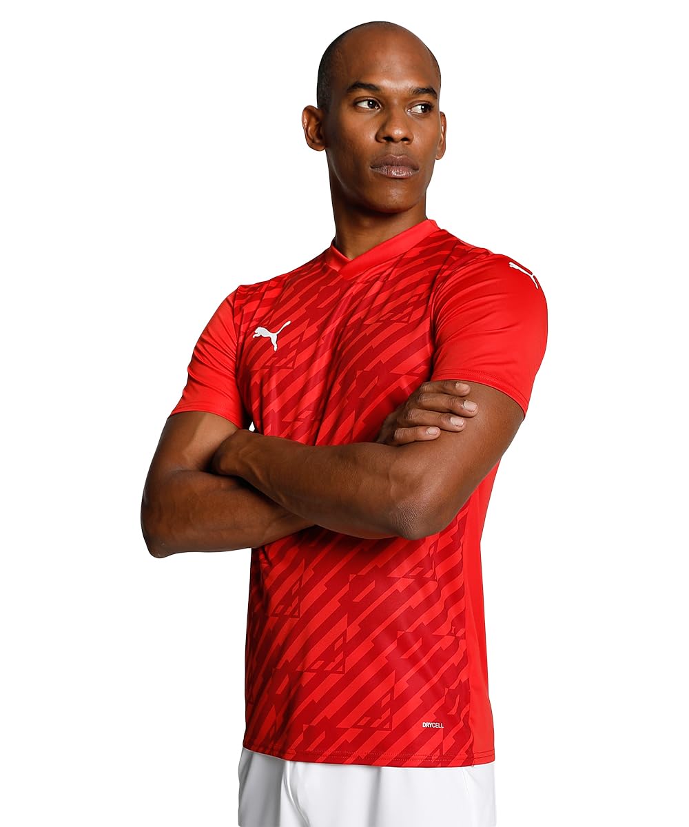 PUMA Herren Teamultimate Jersey T-Shirt S Puma Rot, S Puma Rot