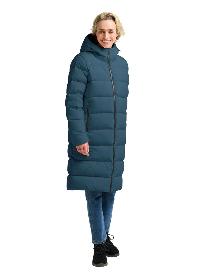 Jack Wolfskin Damen Frozen Palace Coat W Rds Mantel S aluminium blue, S aluminium blue