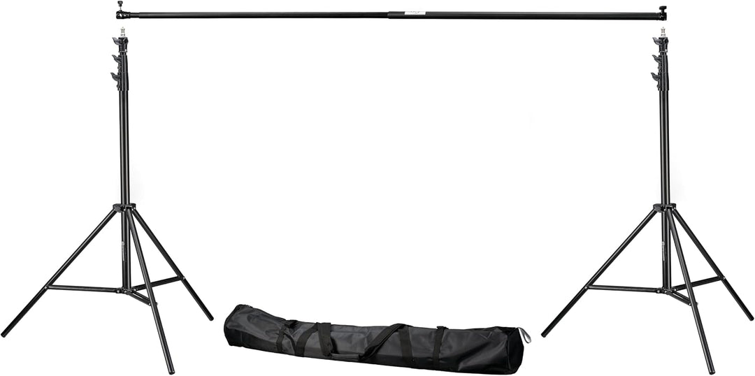 Bresser F002003 BR-D24 Hintergrund System 240 x 300 cm schwarz