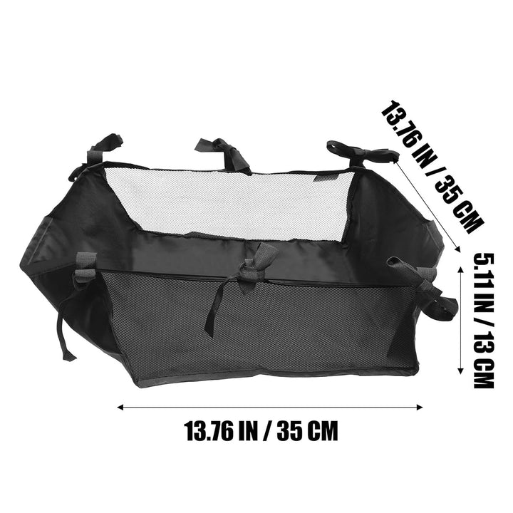 Kinderwagen Organizer Netzkorb Universal Aufbewahrungstasche Aus Oxford Stoff Leicht Tragbar Grosser