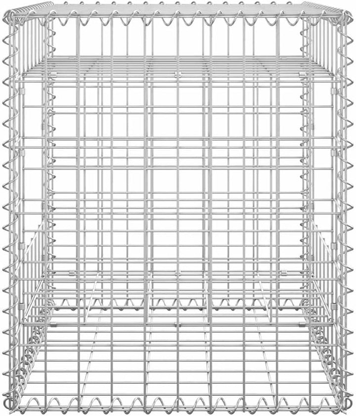 vidaXL 2X Gabionensäule Gabionen Gabione Säule Säulen Steingabionen Steinkorb Drahtkorb Gabionenkorb