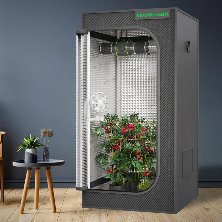 6'' Grow Ventilator mit Clip, EC Motor, IP-54 6-Zoll-Anklemmventilator für Grow Tent, Oszillierender