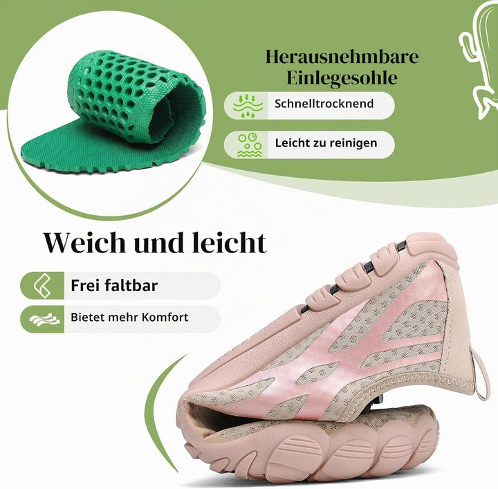SAGUARO Badeschuhe Damen Aquaschuhe Herren Slip On Atmungsaktiv Schnelltrocknend Wasserschuhe Outdoo