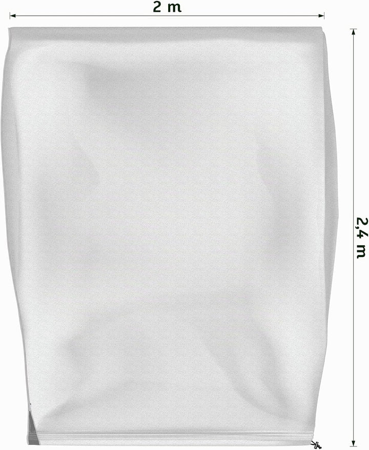 TTL Garden 200 x 240 cm Winterschutz Haube für Pflanzen 80g/m² weiss - Premium Vlies Schutzhülle mit