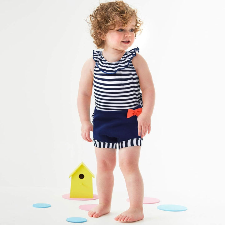 Splash About Happy Nappy-Anzug 0-3 Monate Nautical, 0-3 Monate Nautical