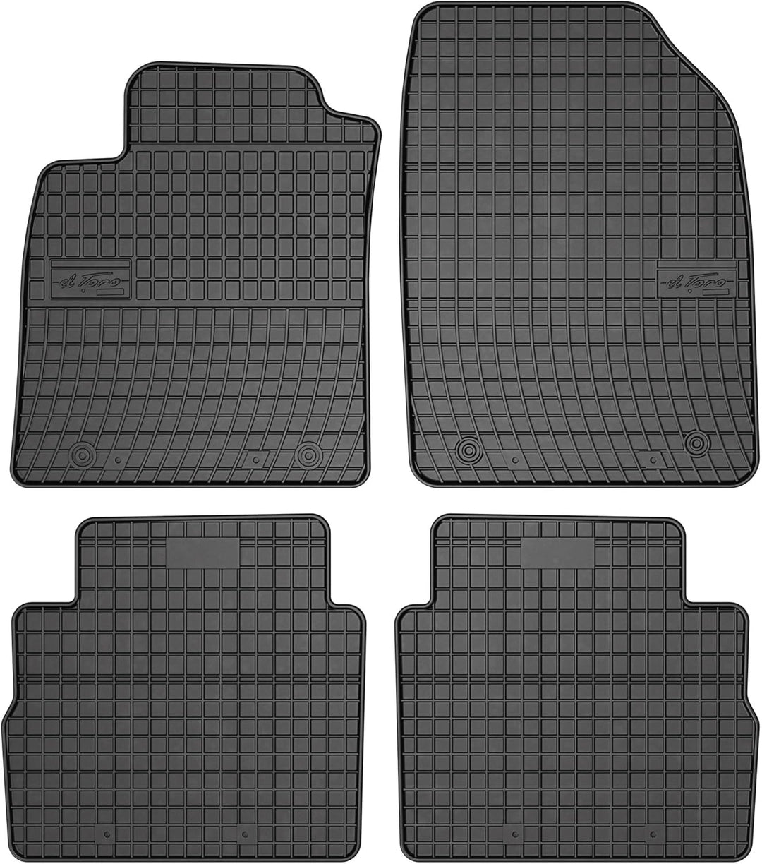 SMK Gummimatten Auto fussmatten Satz für Opel Signum 2003-2008 Erleben Sie einen neuen Standard des