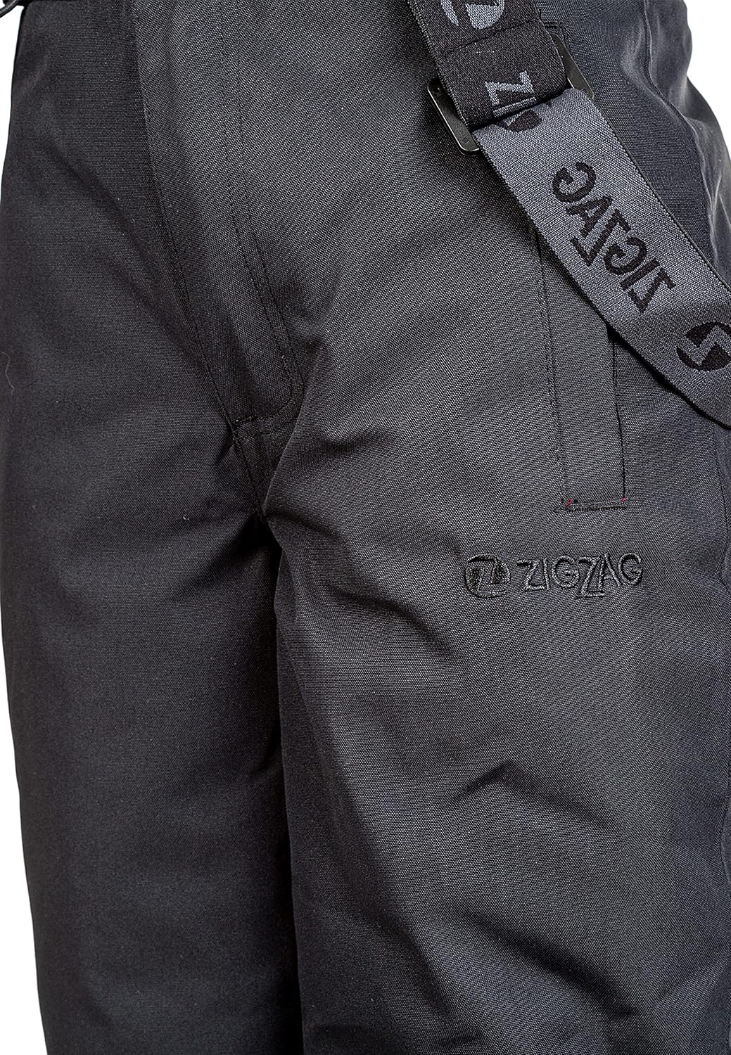 ZIGZAG Kinder Skihose 'Soho' mit 10.000 mm Wassersäule Robuste Skihose mit abnehmbaren Hosenträgern,
