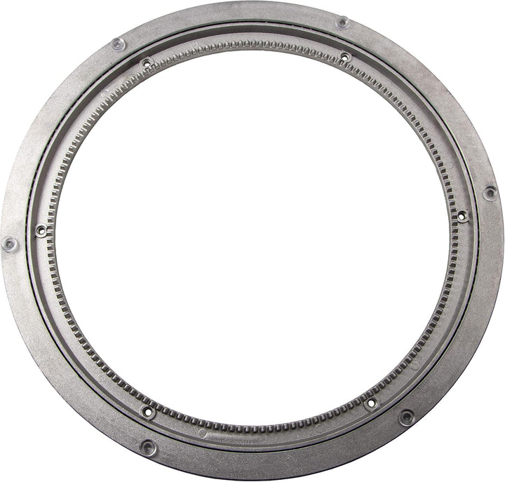 Gedotec Schwerlast-Drehbeschlag 360° Drehscheibe drehbar Ø 320 mm | Drehteller Stahl silber | Druckk
