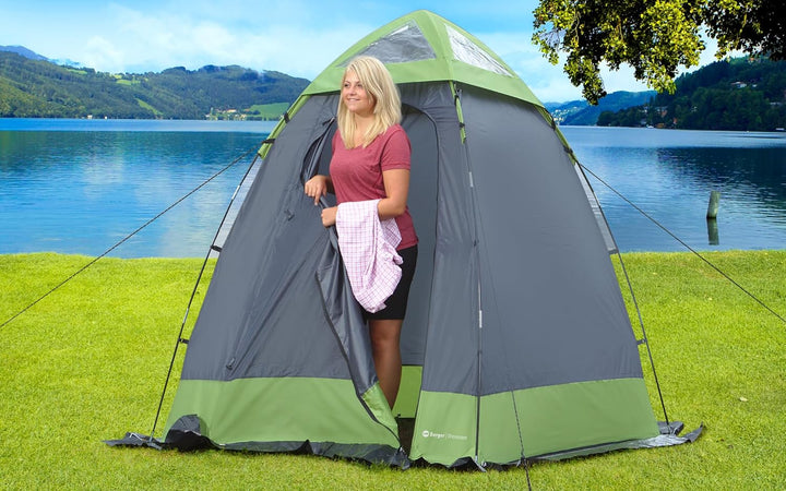 Berger Universal Umkleidekabine Strand, Toiöettenzelt, Lagerraum, Camping Duschzelt