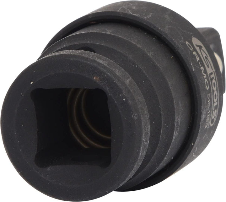 KS Tools 515.1133 1/2" Kraft-Kugelgelenk & 515.1135 1/2" Kraft-Verlängerung, 125mm Bundle mit Kraft-