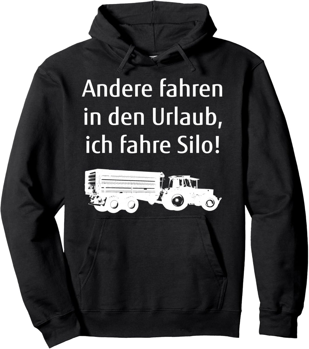 Silo fahren Urlaub Landwirt Bauer Landwirtschaft Trecker Pullover Hoodie
