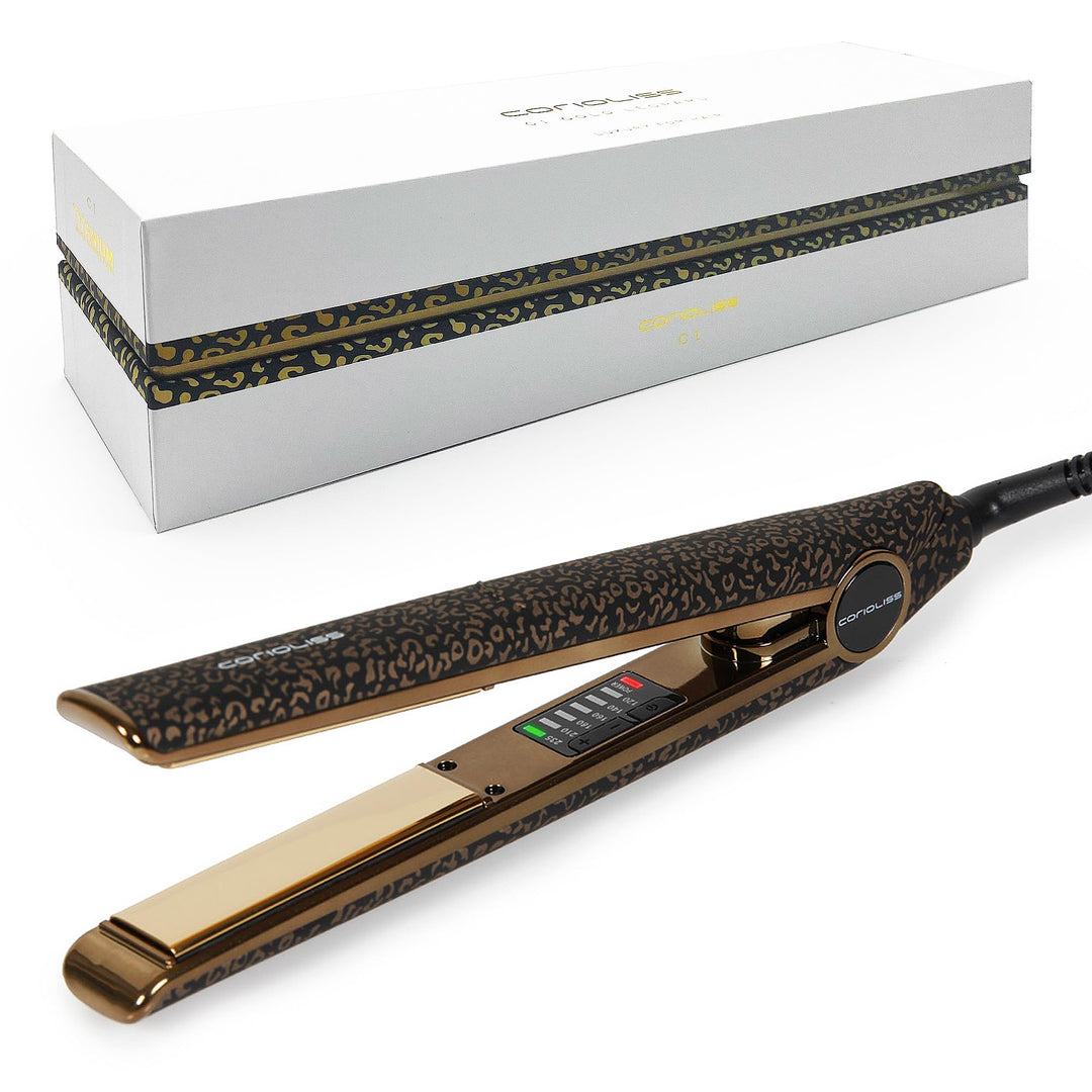Corioliss C1 | Haarglätter für Frauen | Titanplatten und Curling für feines Haar | Professionelles E