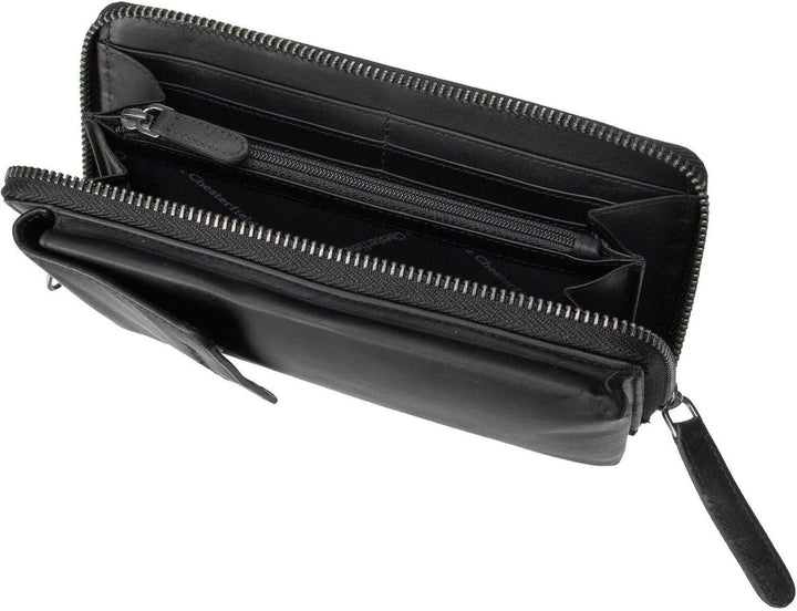 The Chesterfield Brand Malaga - Handytasche/Geldbörse 12cc 19 cm Black