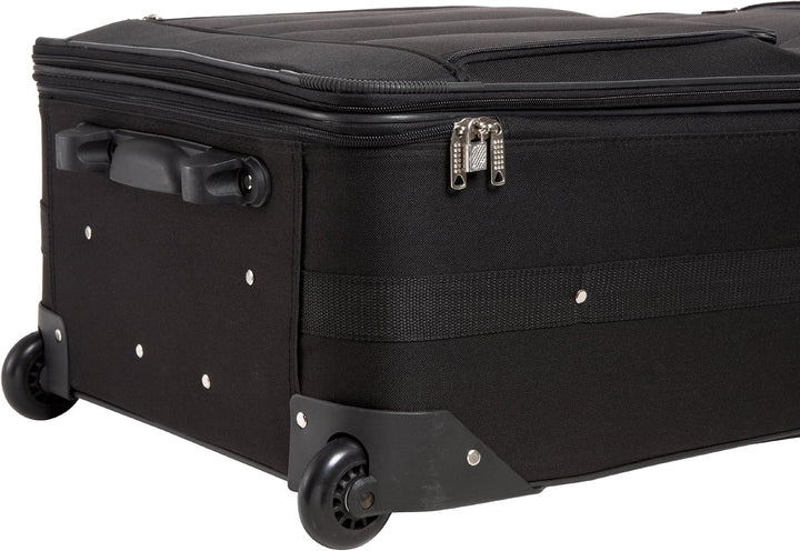 Rockland Luggage Journey Softside Stand-Set, Schwarz , Einheitsgrösse, Journey Softside Gepäck-Set E