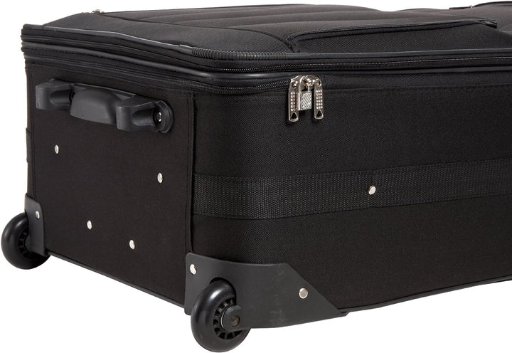 Rockland Luggage Journey Softside Stand-Set, Schwarz , Einheitsgrösse, Journey Softside Gepäck-Set E