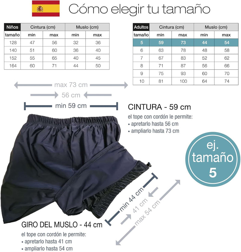 Higienic Pants Swimmy Inkontinenz Badehose - TG 5, 5