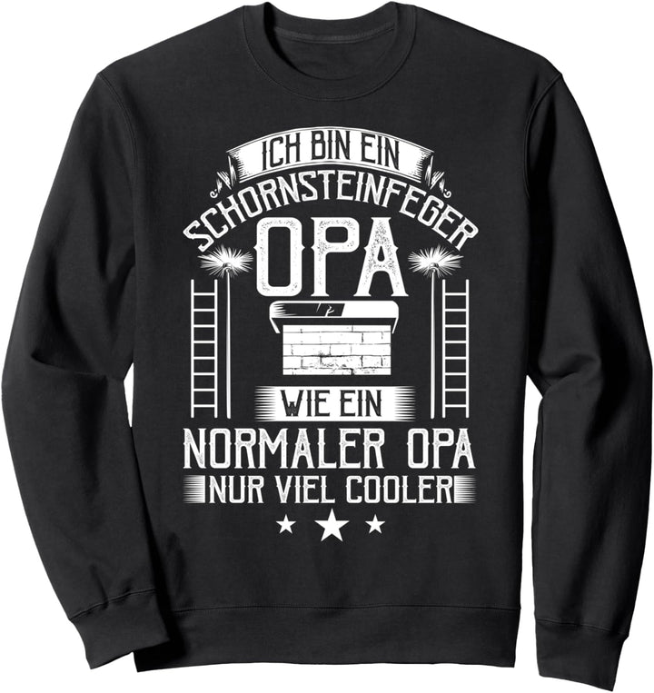 Kaminfeger Schornsteinfeger Kostüm Essenkehrer Kaminkehrer Sweatshirt