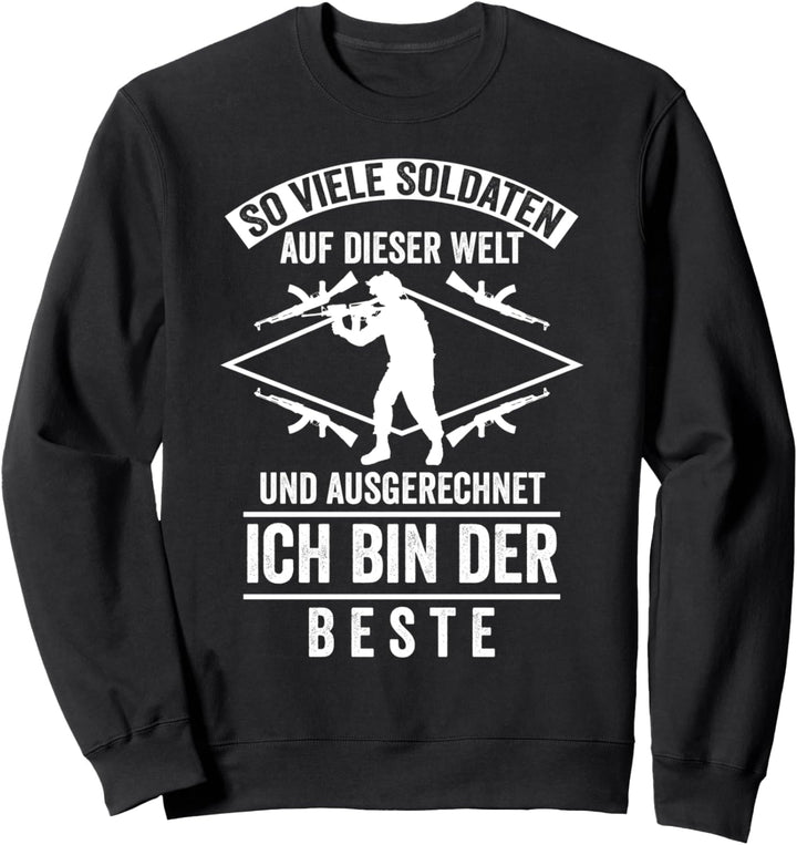 Soldat Militär Bundeswehr Armee Veteran Sweatshirt