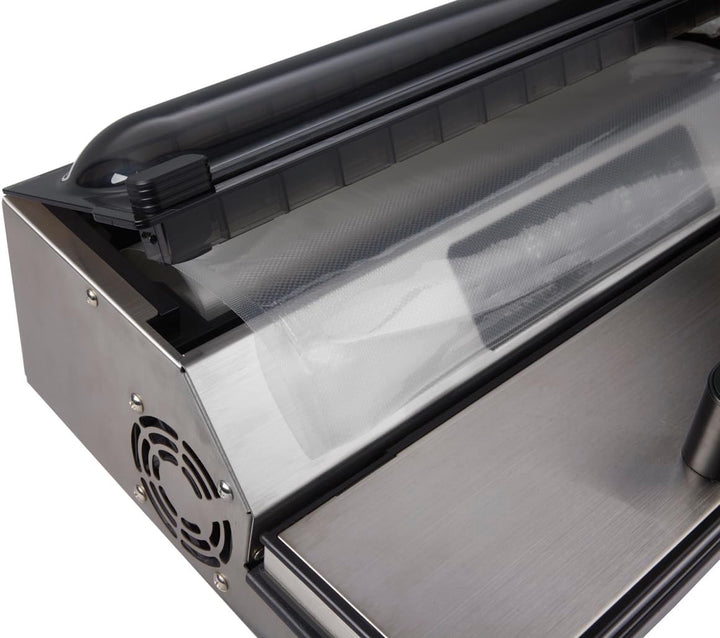 METRO Professional Balkenvakuumierer GVS2040, Edelstahl, 49.3 x 30.1 x 16.2 cm, max. Beutelbreite: 4