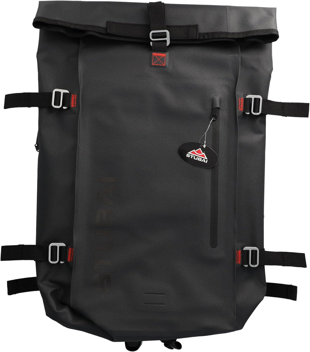 STUBAI Wasserdichter Rucksack | Messenger Dry-Bag 30 Liter | Rolltop Tasche, Backpack, Fahrradrucksa
