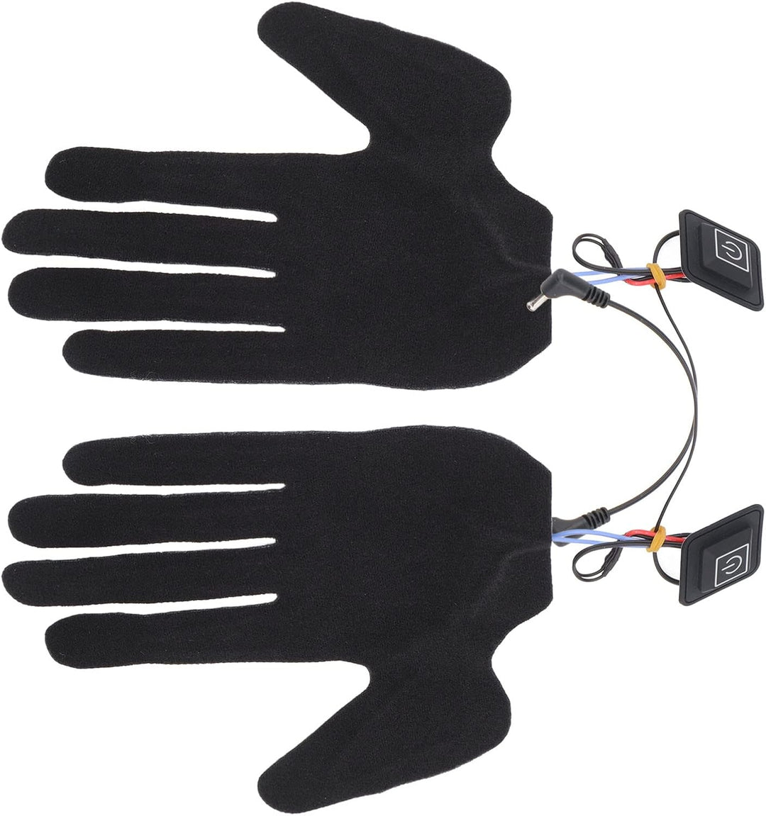 Handschuhe Heizkissen, effizient schnell 3 Temperatur einstellbar 5 Finger Ultra Dünn USB Beheizte H