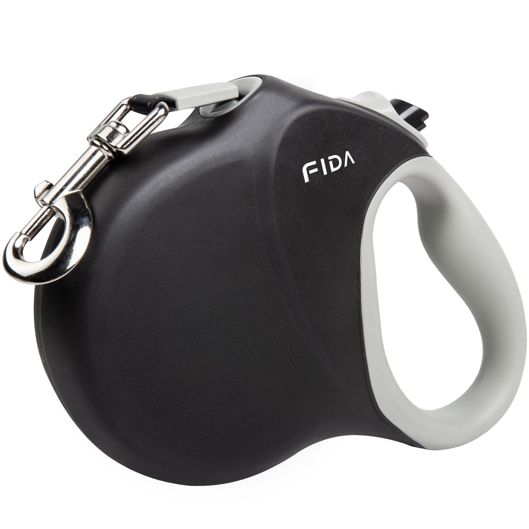 Fida 8m/26FT Hundeleine, verknotungsfrei Rollleine für mittelgrosse/grosse Hunde, robuste Leine für