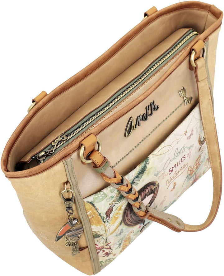Anekke Damen 36702-047 Mehrfarbig 40x29x16 Shopper, bunt
