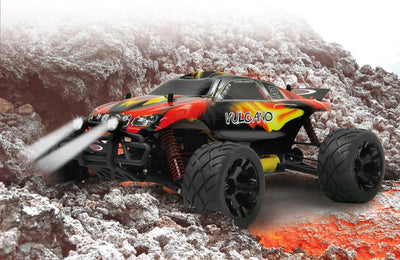 JAMARA 053368 - Fahrzeug Vulcano 1:10 EP 4WD LED NI-MH 2.4G Truggy