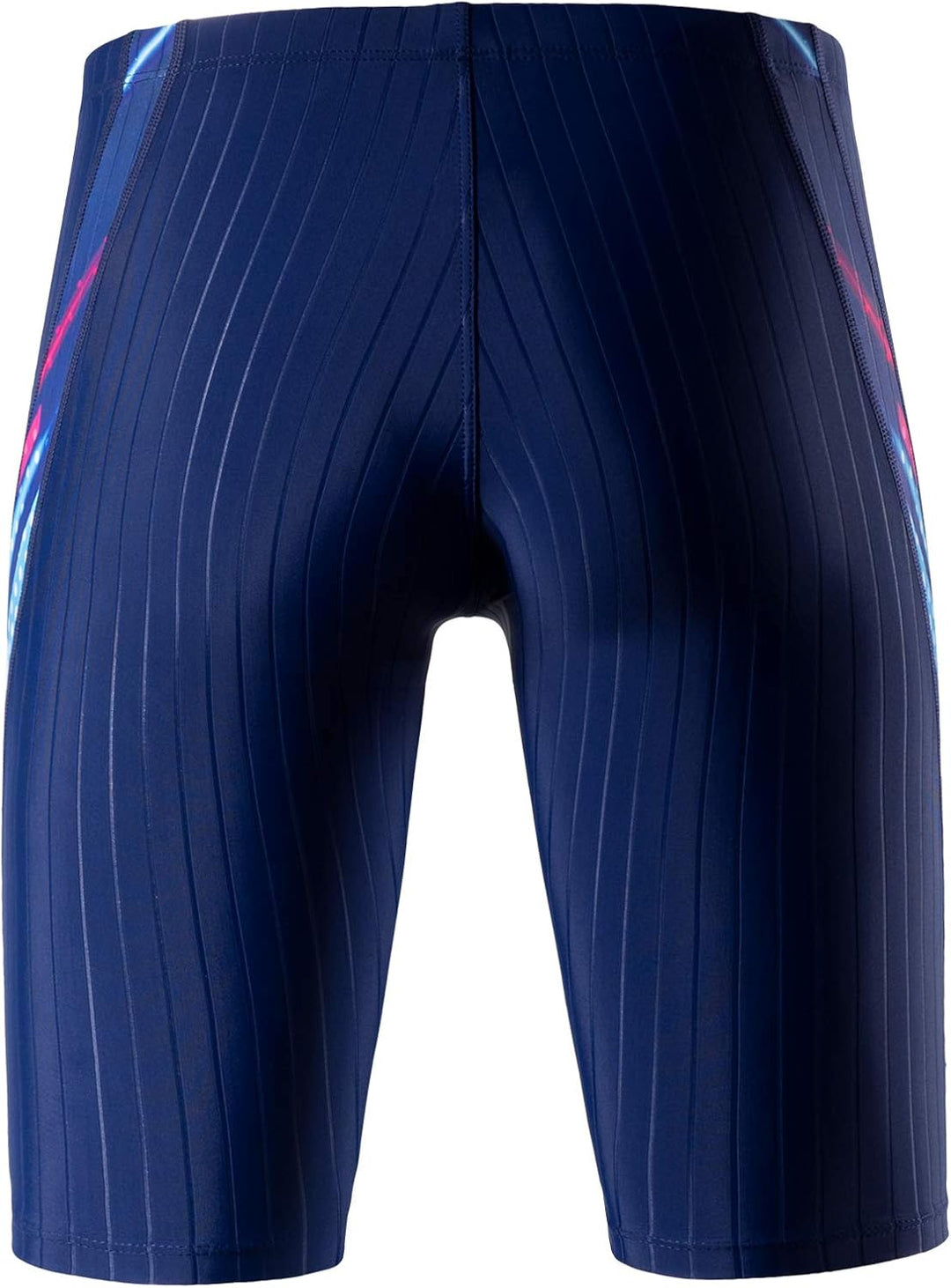 MY KILOMETRE Herren Jammers Lang Badehose Schwimmen Badeanzug Jammer Blau Neon S, Blau Neon S