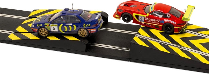 Scalextric Sprung und Side Swipe Zubehör-Set, als Ersatz für C8511, Black