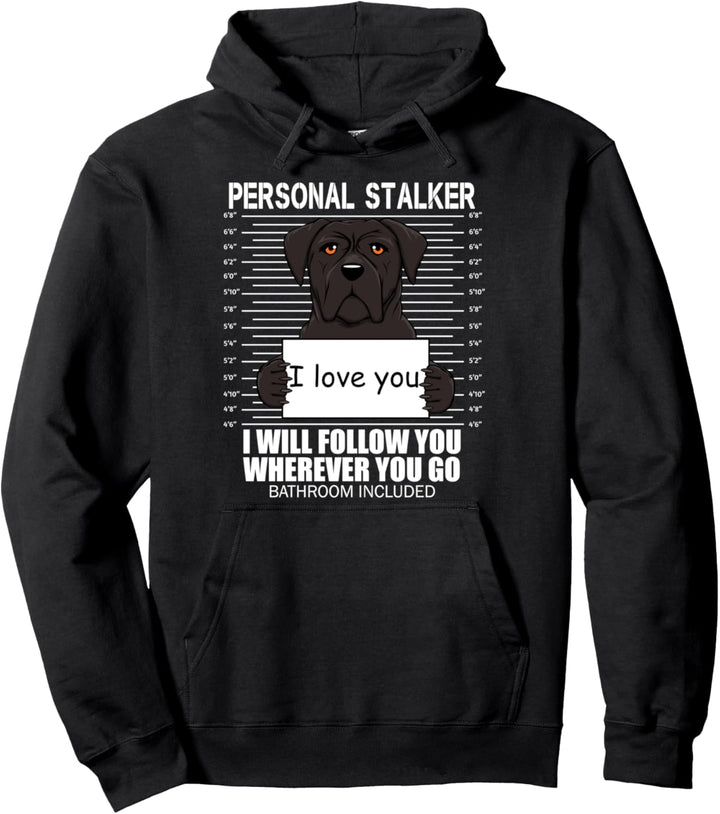 persönliche Stalker - Cane Corso Design Pullover Hoodie